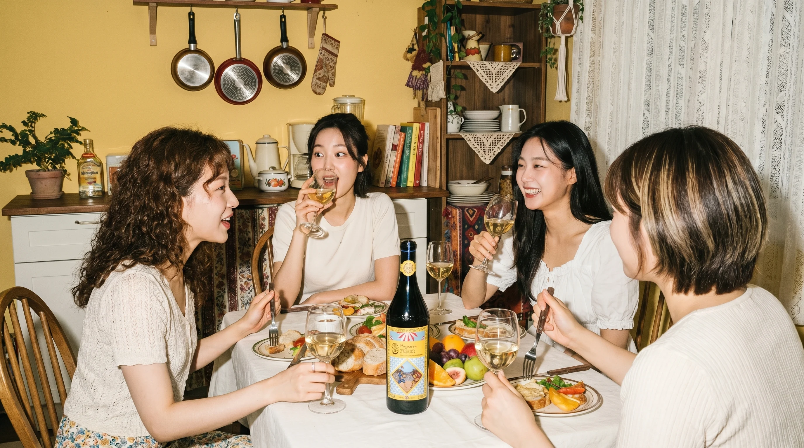 Luna Gaia 와인과 함께하는 식탁